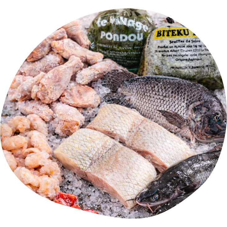 Grossiste produits exotiques surgelés